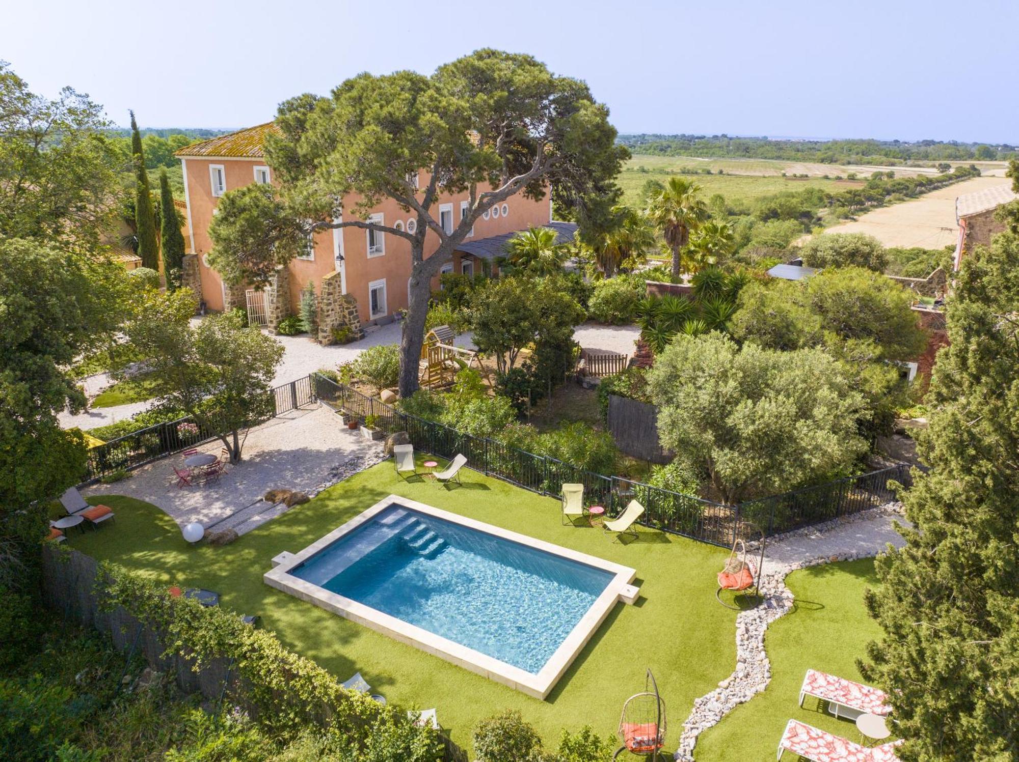 Domaine De Roque Haute Portiragnes Buitenkant foto