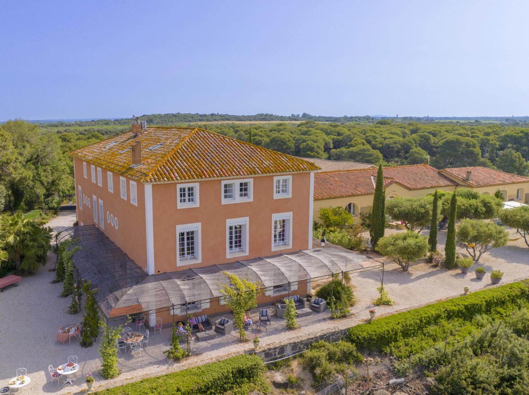 Domaine De Roque Haute Portiragnes Buitenkant foto